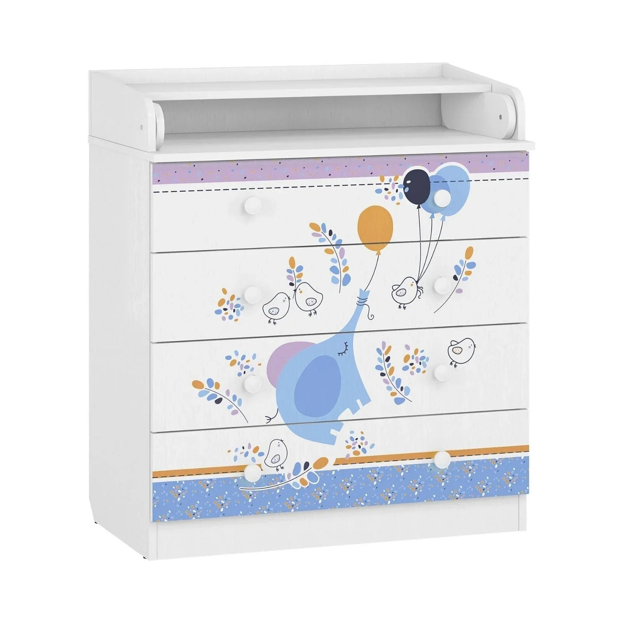 Shefa Kids 800 Changing Dresser - Elephant - Miu Mau Collectibles