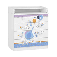 Shefa Kids 800 Changing Dresser - Elephant - Miu Mau Collectibles