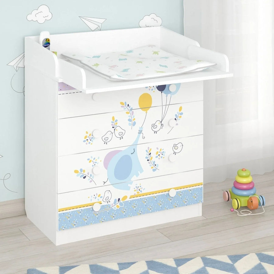 Shefa Kids 800 Changing Dresser - Elephant - Miu Mau Collectibles