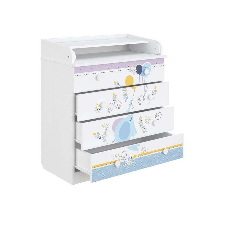 Shefa Kids 800 Changing Dresser - Elephant - Miu Mau Collectibles