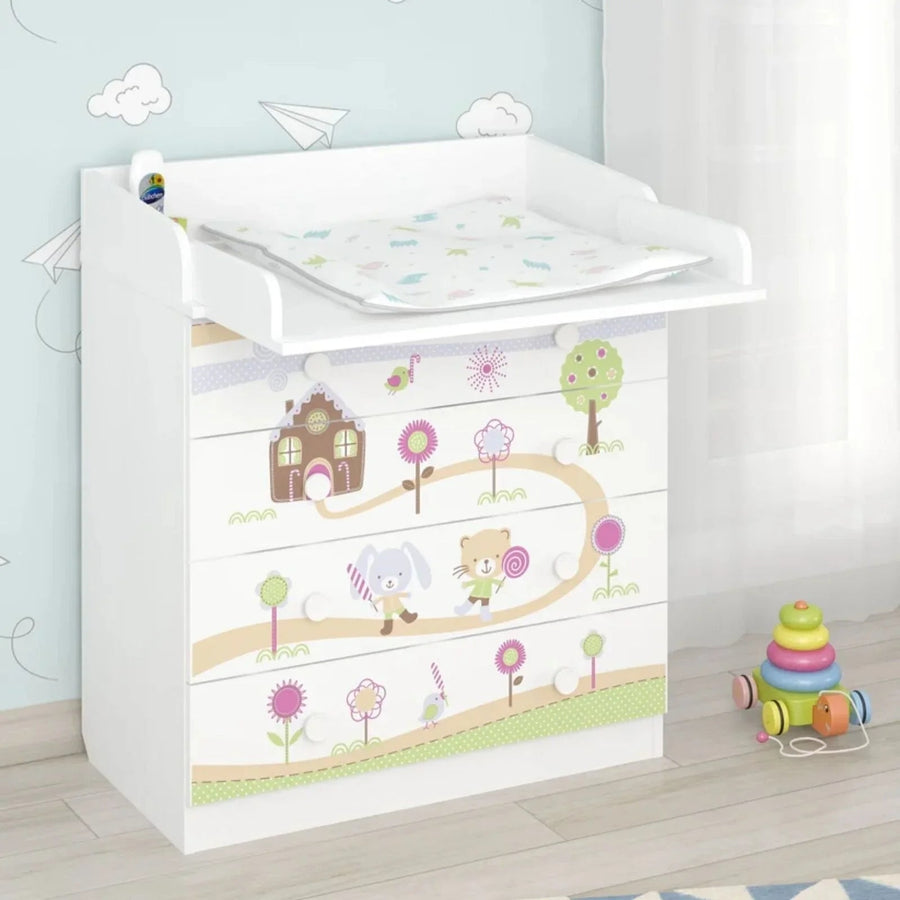 Shefa Kids 800 Changing Dresser - Gingerbread House - Miu Mau Collectibles