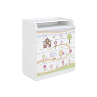 Shefa Kids 800 Changing Dresser - Gingerbread House - Miu Mau Collectibles