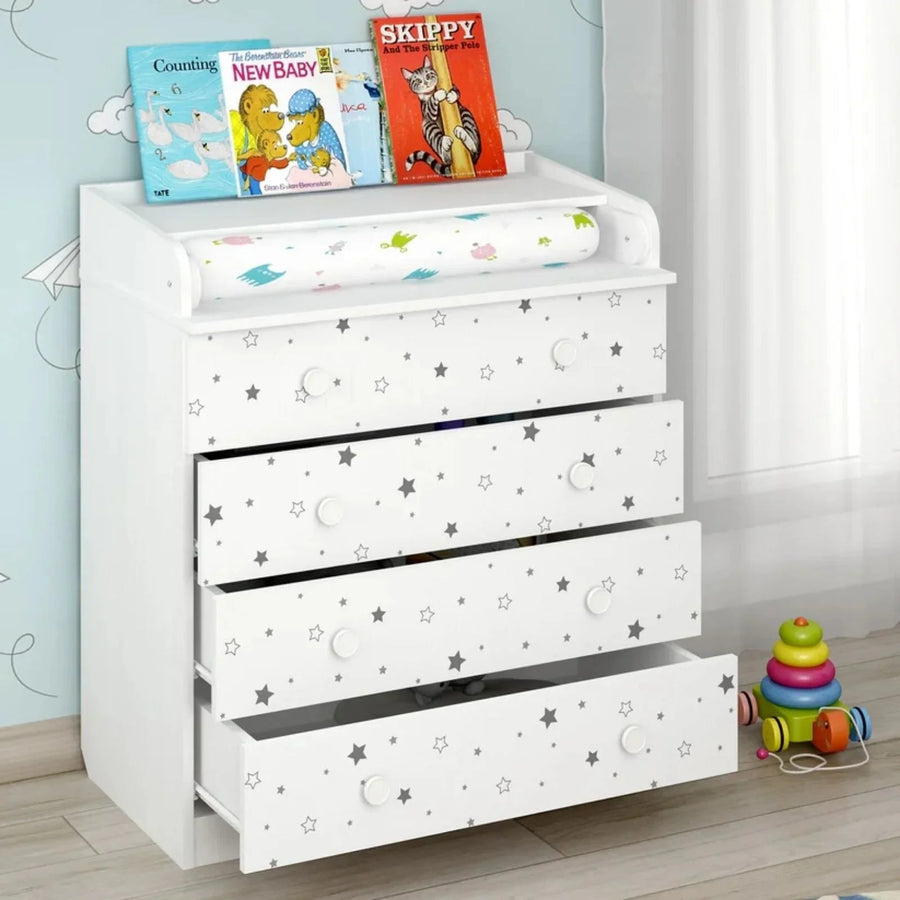 Shefa Kids 800 Changing Dresser - Starlight - Miu Mau Collectibles