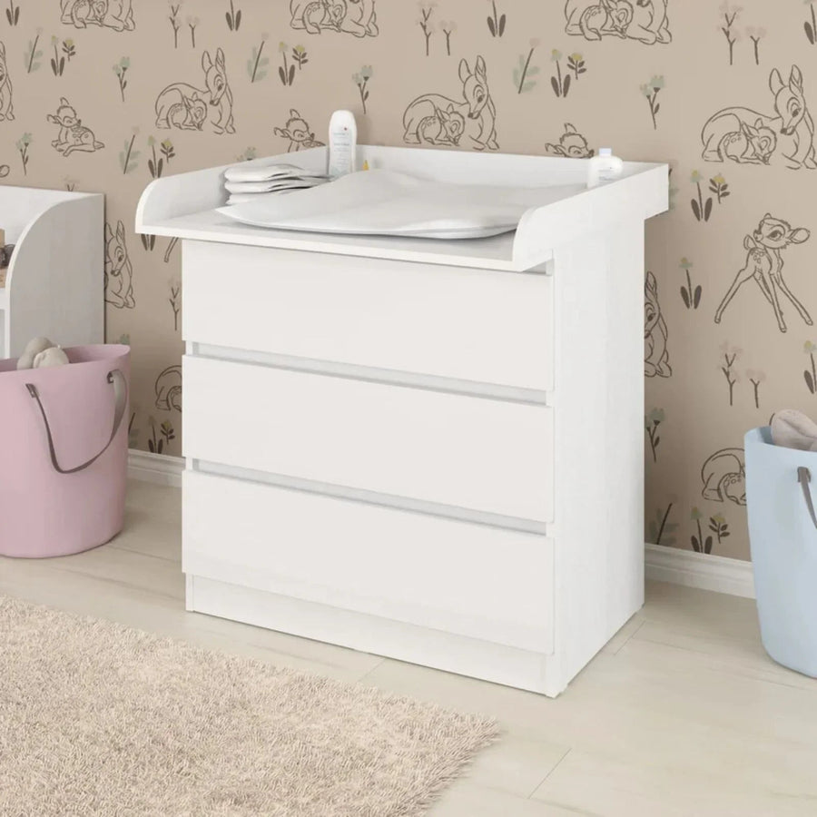 Shefa Kids 800 Universal Dresser Baby Changing Top - White - Miu Mau Collectibles