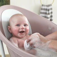 Shnuggle Newborn Baby Bath with Plug - Taupe - Miu Mau Collectibles