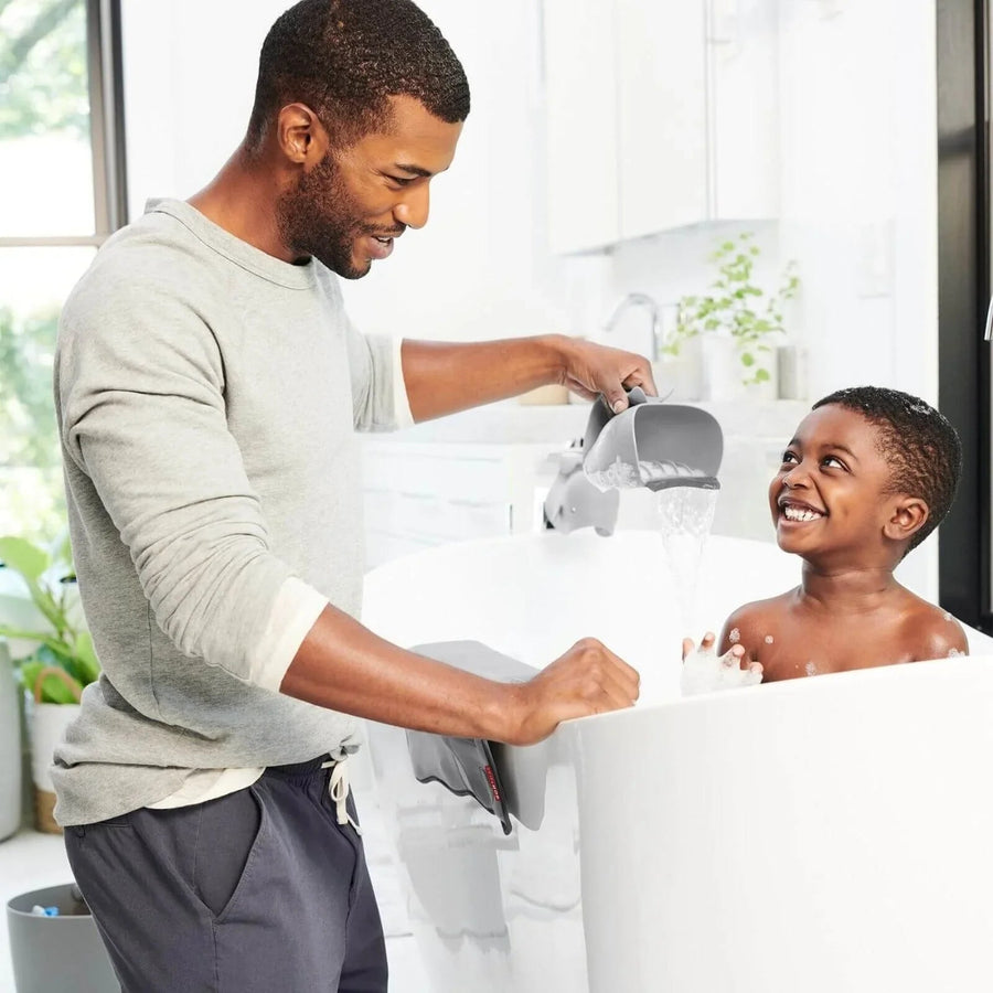 Skip Hop Moby Waterfall Bath Rinser Grey - Miu Mau Collectibles