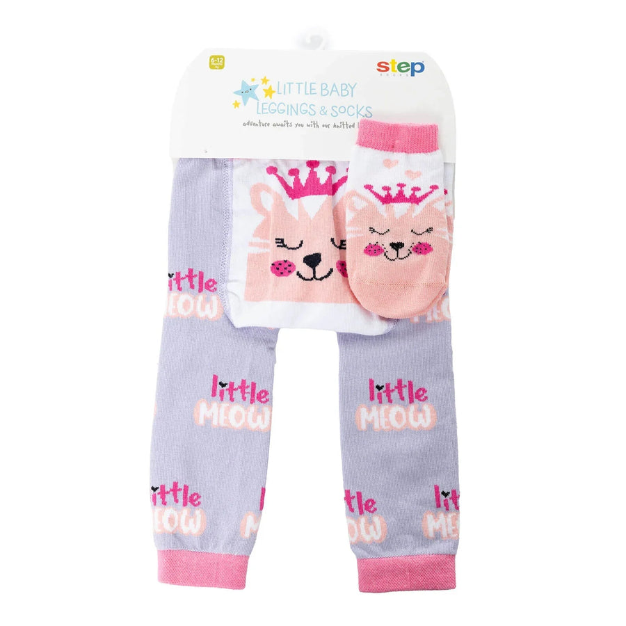 Step Tights and Socks - Lilac - Miu Mau Collectibles