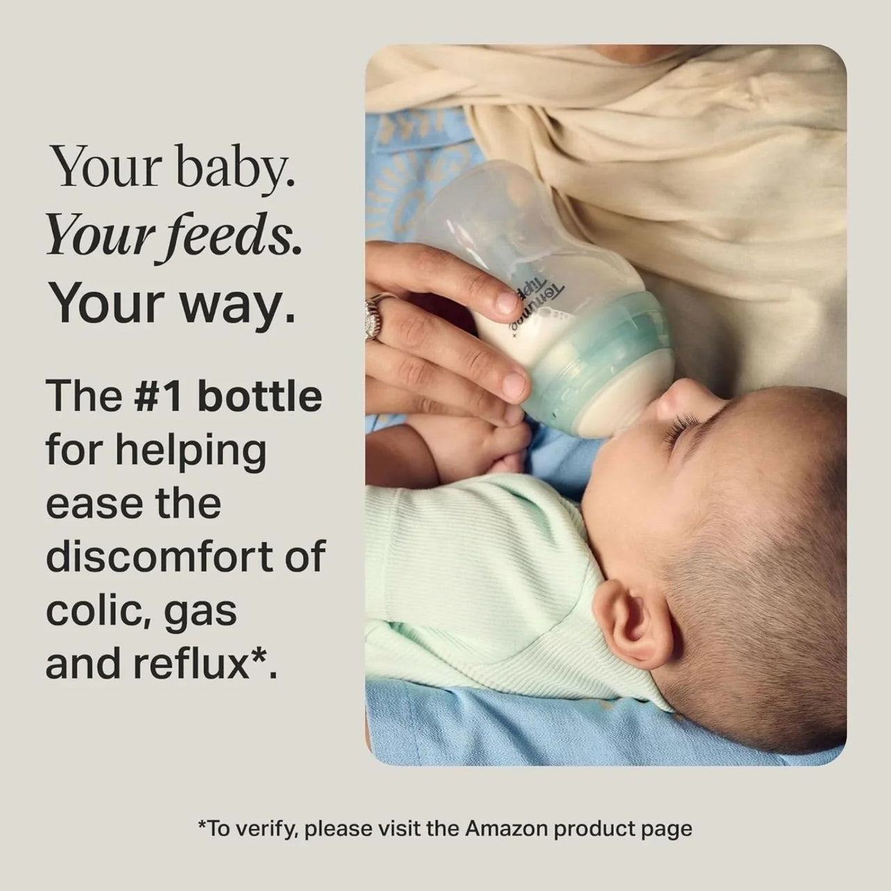 Tommee Tippee Advanced Anti Colic Feeding Bottles 150ml Pack of 3 - Miu Mau Collectibles