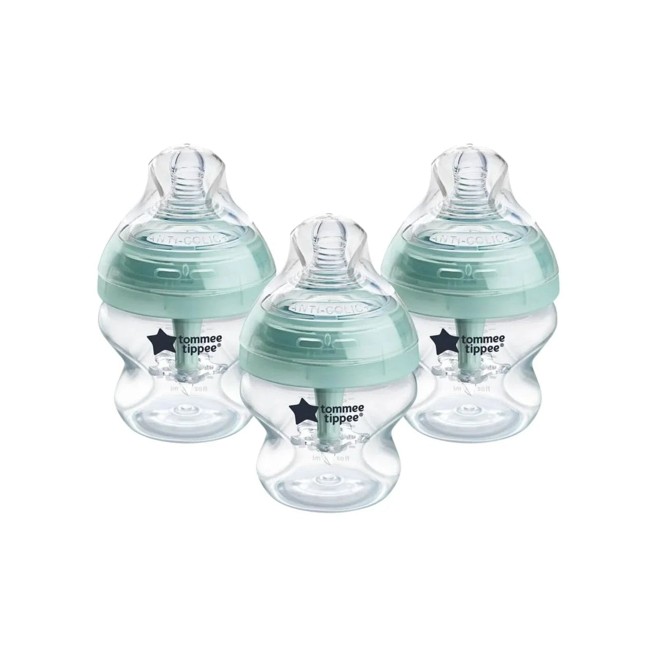Tommee Tippee Advanced Anti Colic Feeding Bottles 150ml Pack of 3 - Miu Mau Collectibles