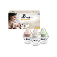 Tommee Tippee Closer To Nature Bottle 150ml Pack of 3 - Miu Mau Collectibles