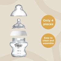 Tommee Tippee Closer To Nature Bottle 150ml Pack of 3 - Miu Mau Collectibles