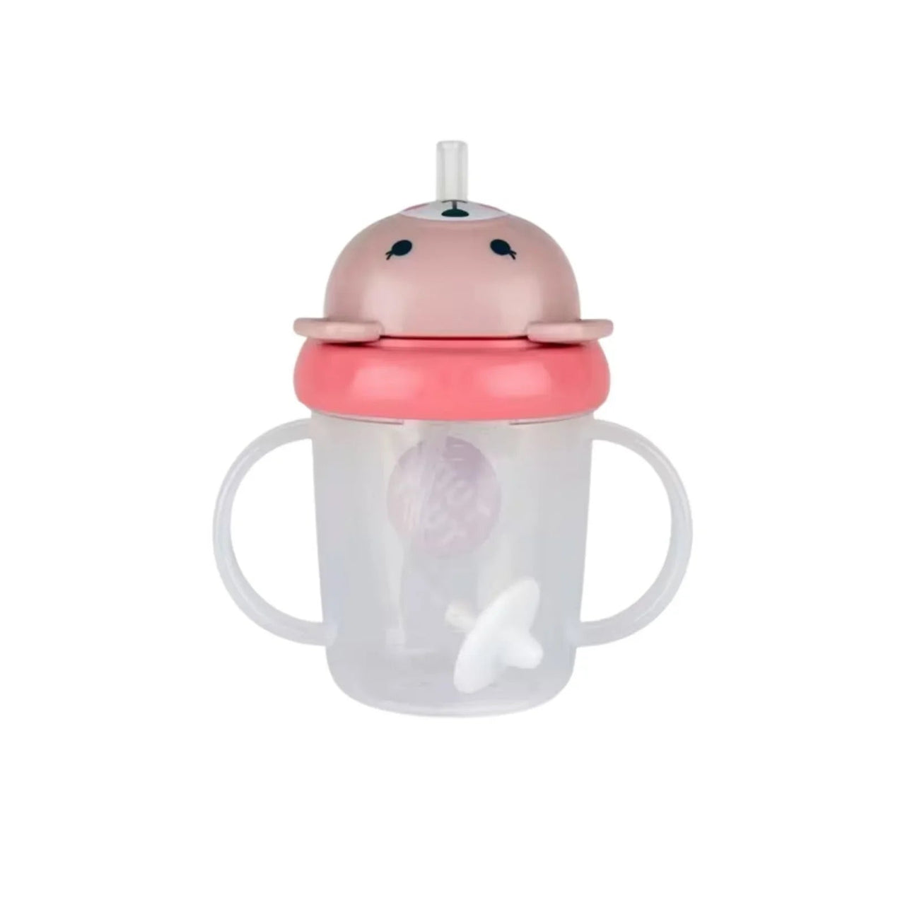 TUM TUM Betsy Bear Tippy Up Cup - Pink - Miu Mau Collectibles