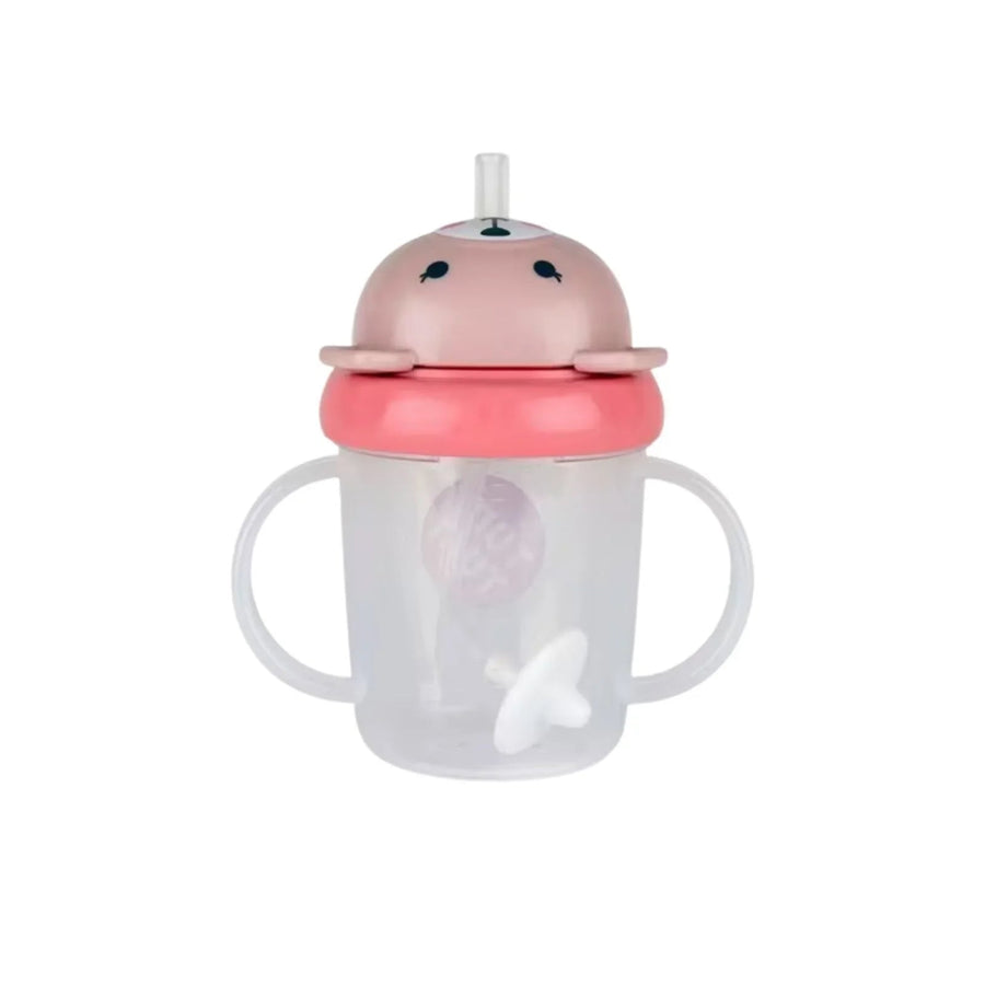 TUM TUM Betsy Bear Tippy Up Cup - Pink - Miu Mau Collectibles