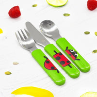 TUM TUM Travel Cutlery Set with Case - Ladybird - Miu Mau Collectibles