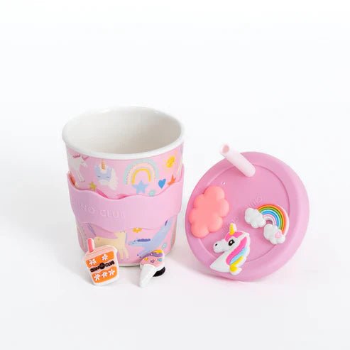 Unicorn Chino Charm Cup 8oz (STRAW INCLUDED) - Miu Mau Collectibles