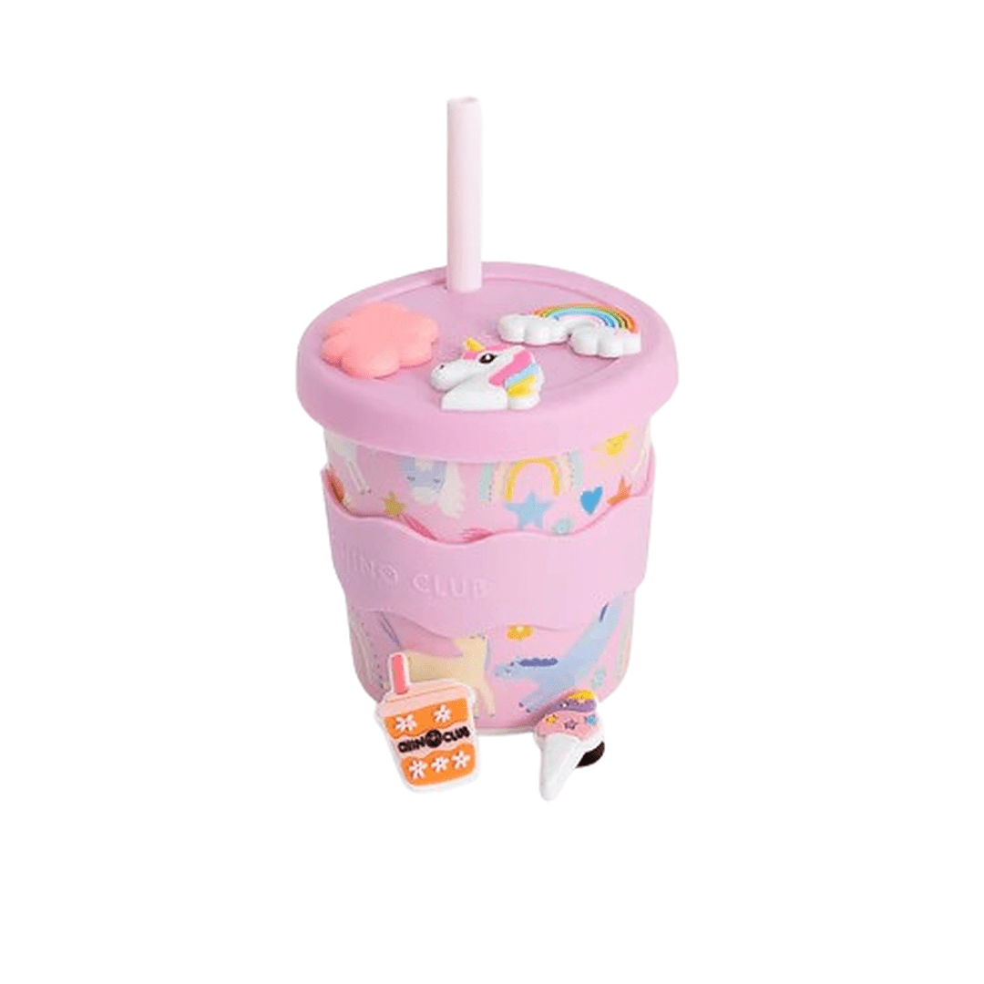 Unicorn Chino Charm Cup 8oz (STRAW INCLUDED) - Miu Mau Collectibles