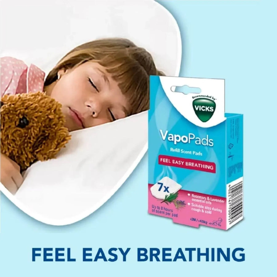 Vicks Rsmry & Lvndr Scent Pads - Miu Mau Collectibles