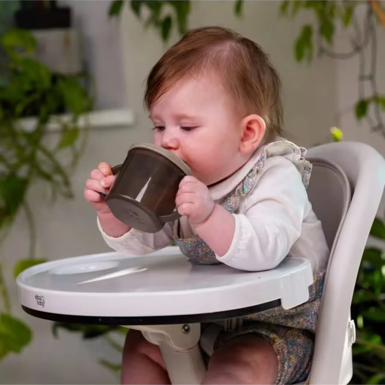 Vital Baby Hydrate Free Flow Cup 200ml - Natural Stone - Miu Mau Collectibles