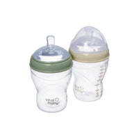 Vital Baby Nurture Breast Like Bottle 240ml Pack of 2 - Miu Mau Collectibles