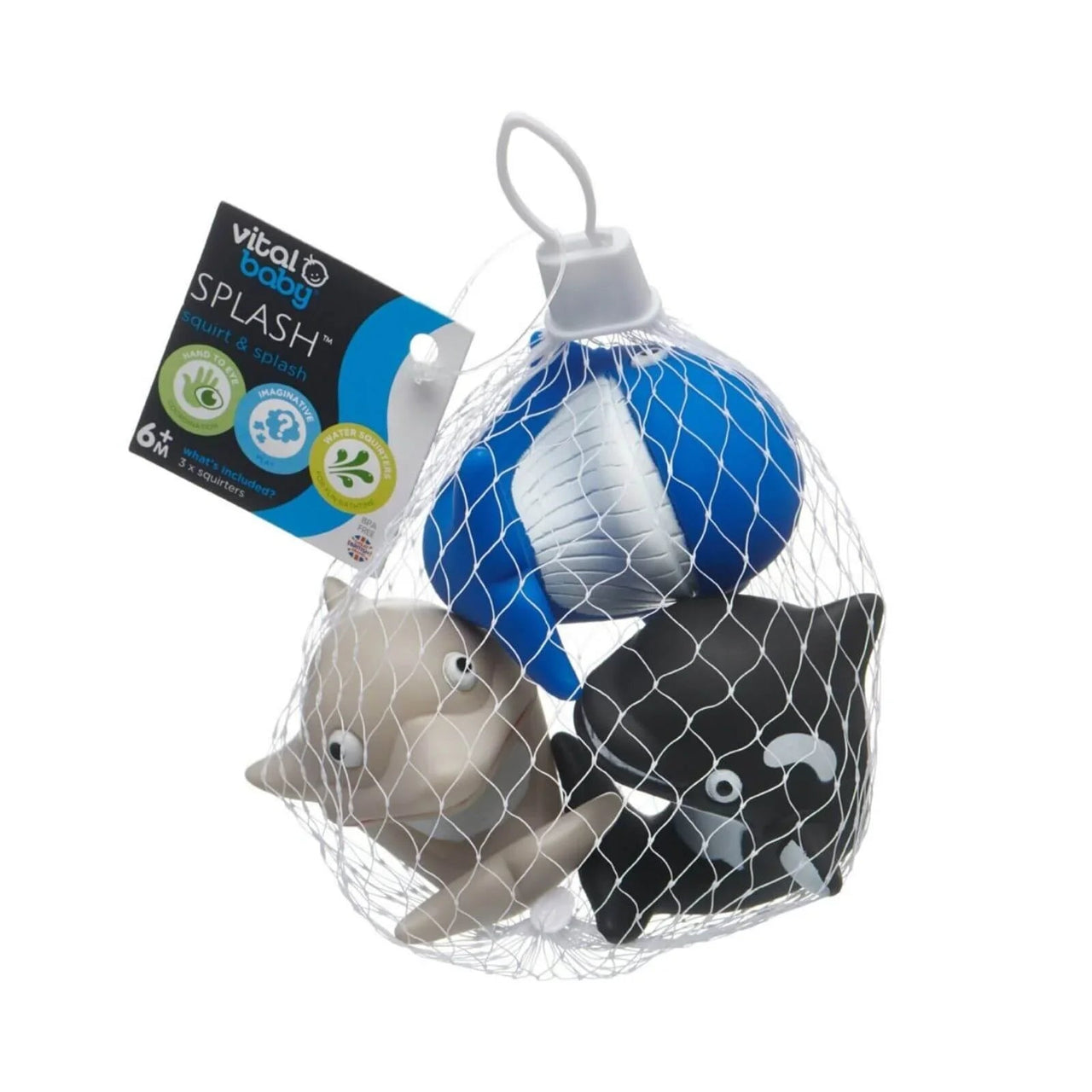 Vital Baby SPLASH Squirt & Splash Sharks and Whales - Miu Mau Collectibles