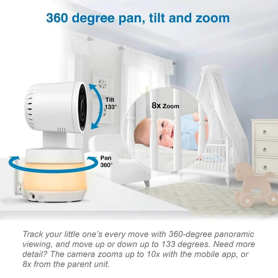 VTech RM7767HD 7inch Smart Wi - Fi Baby Monitor - Miu Mau Baby & Kids Store