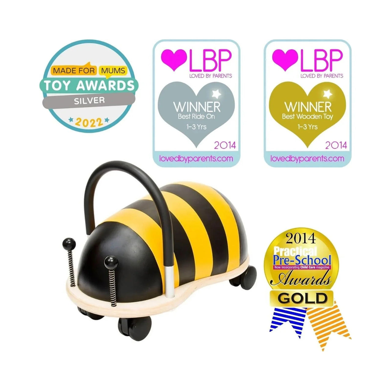 Wheely Bug Small Ride On - Bumble Bee - Miu Mau Baby & Kids Store