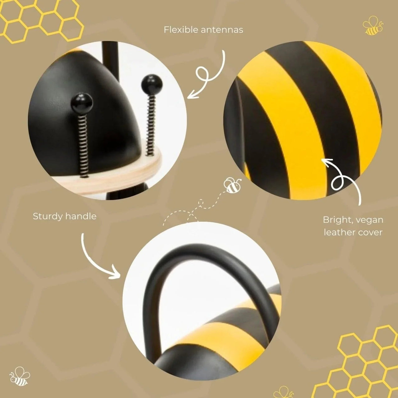 Wheely Bug Small Ride On - Bumble Bee - Miu Mau Baby & Kids Store