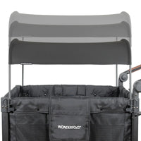 Wonderfold W4 Luxe Pro Stroller Wagon - Charcoal Grey - Miu Mau Baby & Kids Store