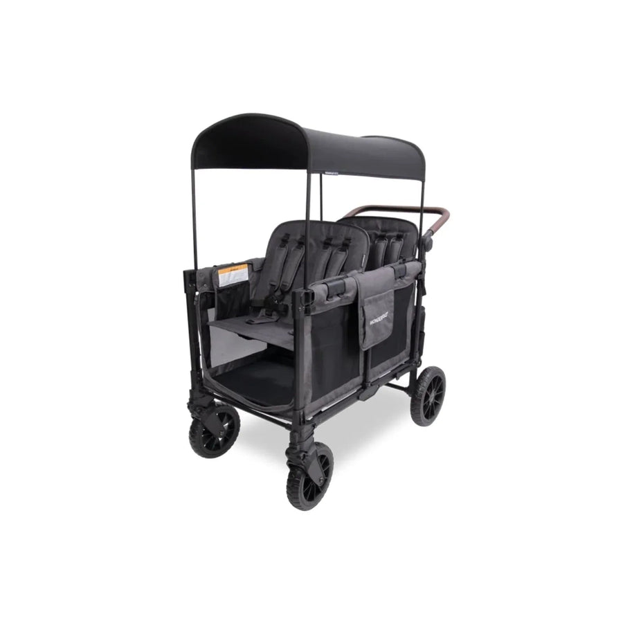 Wonderfold W4 Luxe Pro Stroller Wagon - Charcoal Grey - Miu Mau Baby & Kids Store