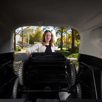 Wonderfold W4 Luxe Pro Stroller Wagon - Jet Black - Miu Mau Baby & Kids Store