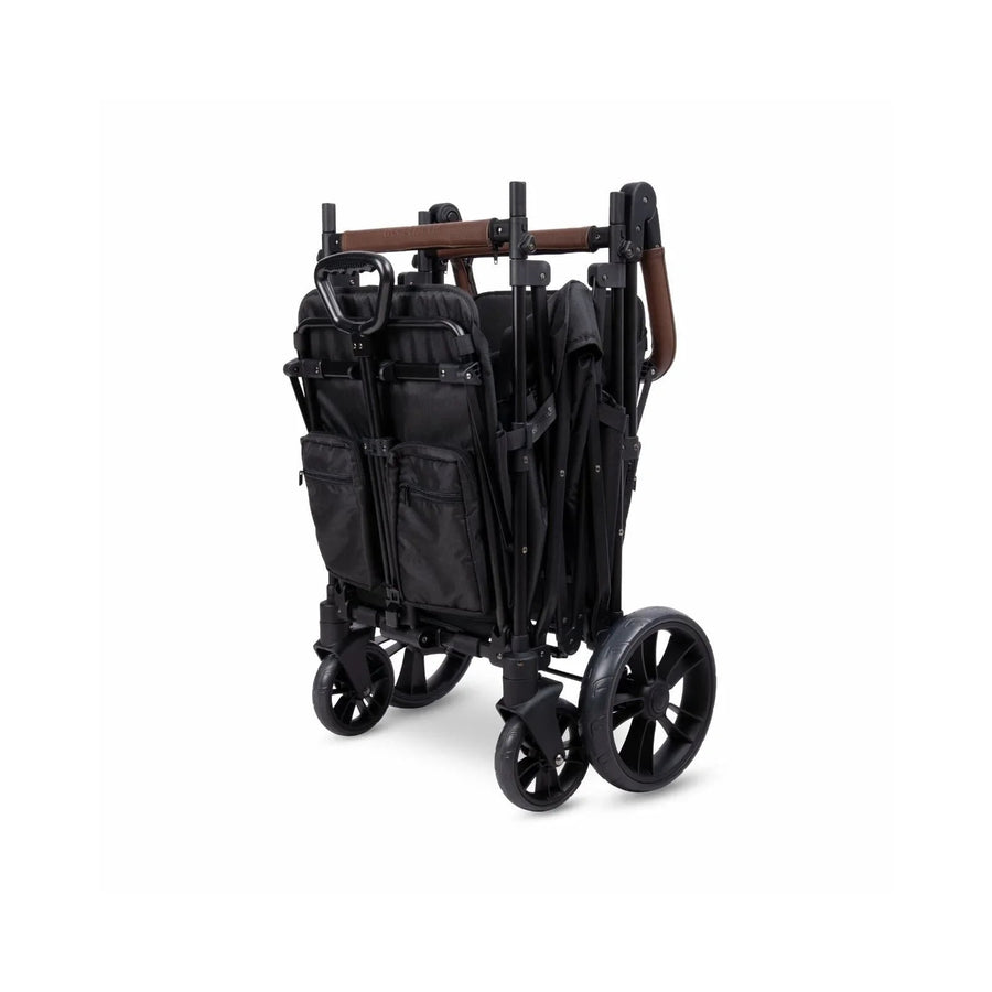 Wonderfold X2R Push and Pull Quad Stroller Wagon - Black - Miu Mau Baby & Kids Store