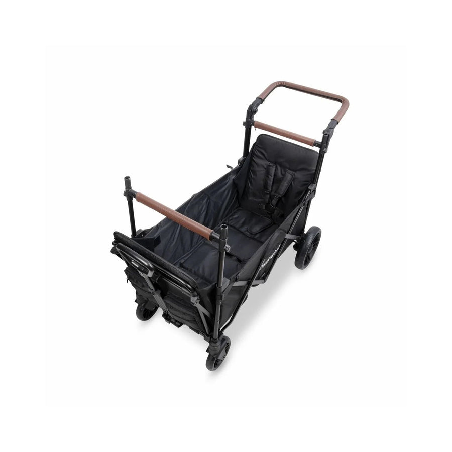 Wonderfold X2R Push and Pull Quad Stroller Wagon - Black - Miu Mau Baby & Kids Store
