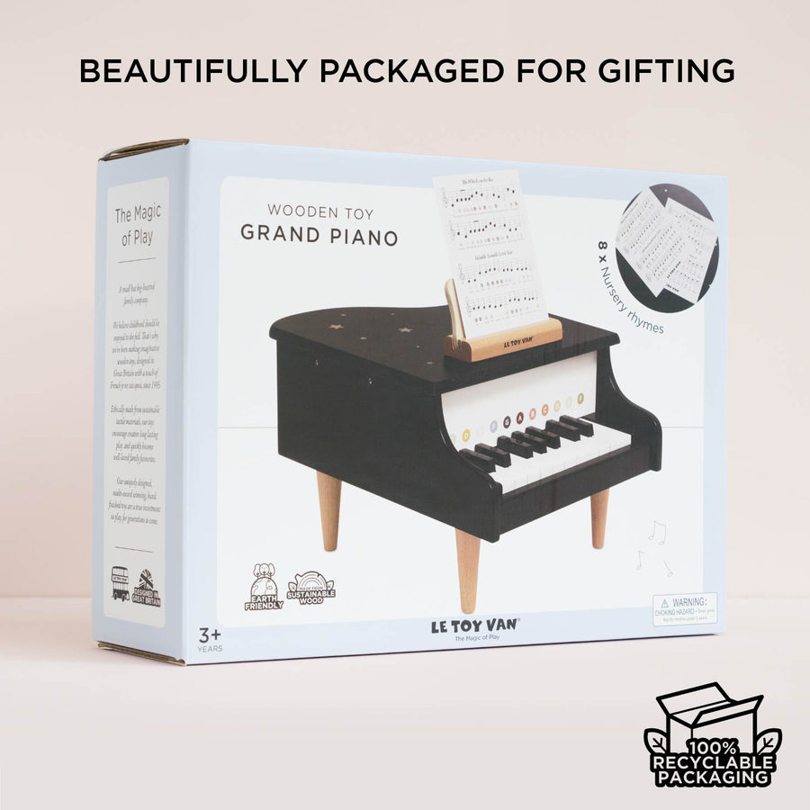 Wooden Grand Piano Toy - Miu Mau Collectibles