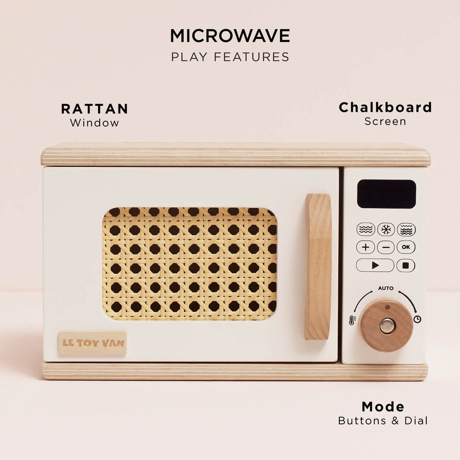Wooden Microwave - Miu Mau Collectibles