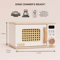 Wooden Microwave - Miu Mau Collectibles
