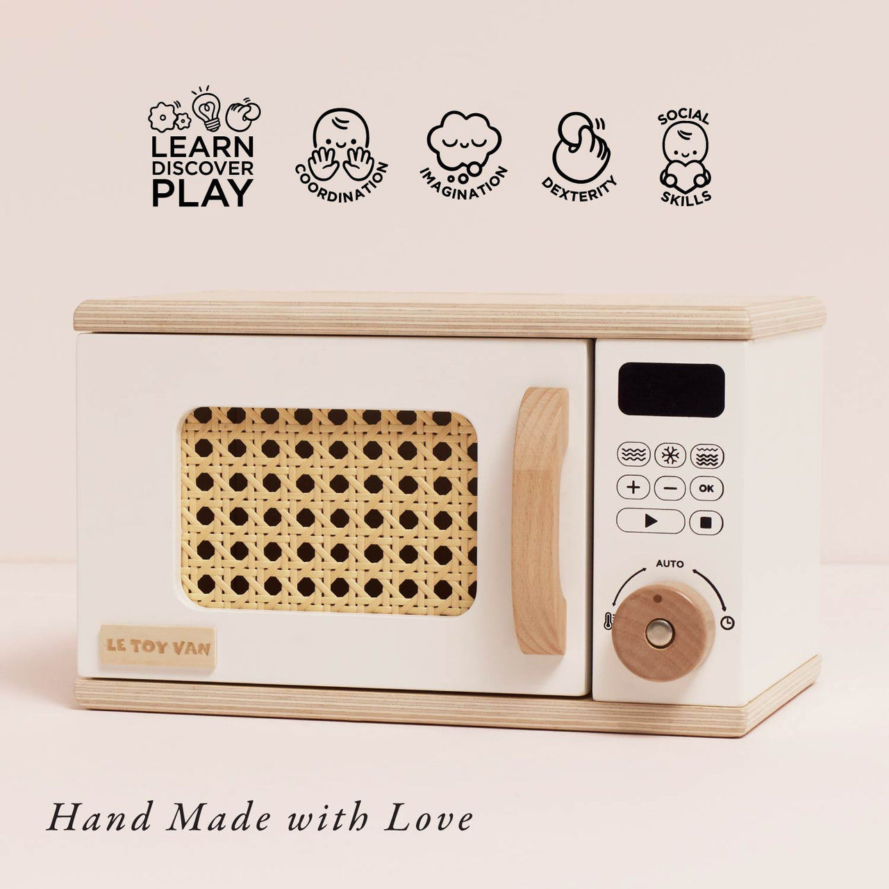Wooden Microwave - Miu Mau Collectibles
