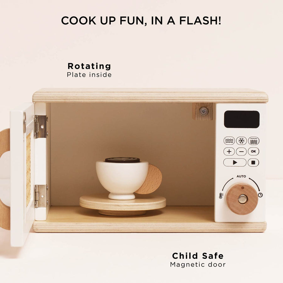 Wooden Microwave - Miu Mau Collectibles