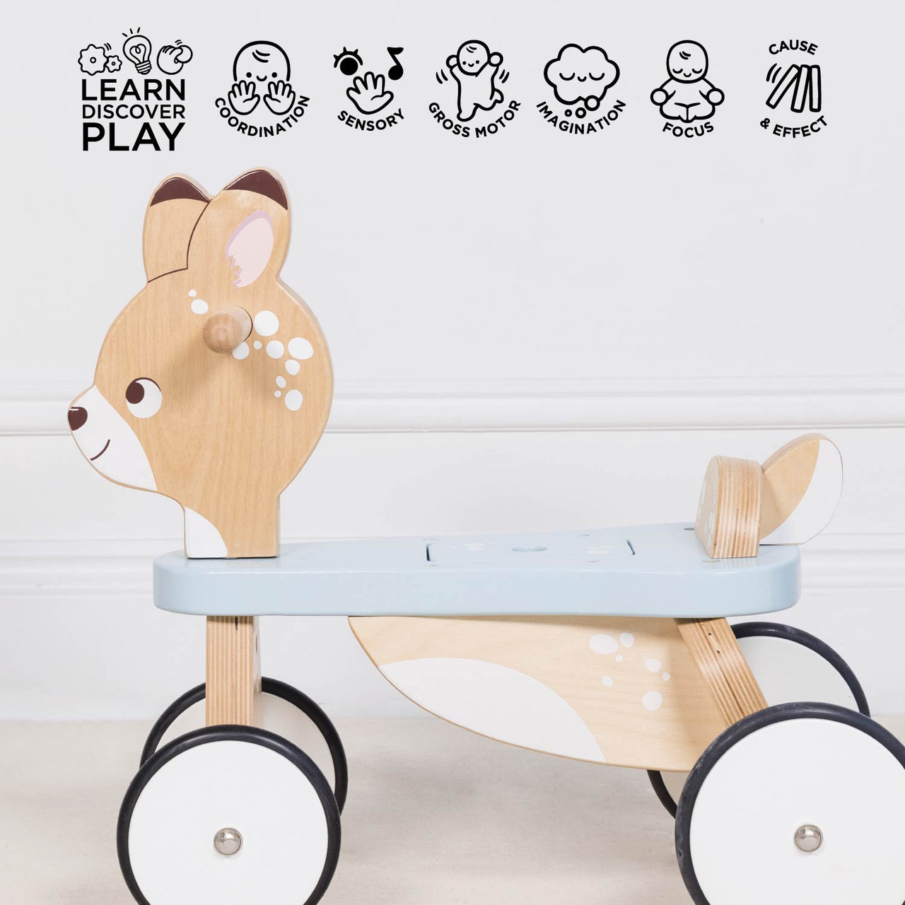 Woodland Ride - On Deer - Miu Mau Collectibles