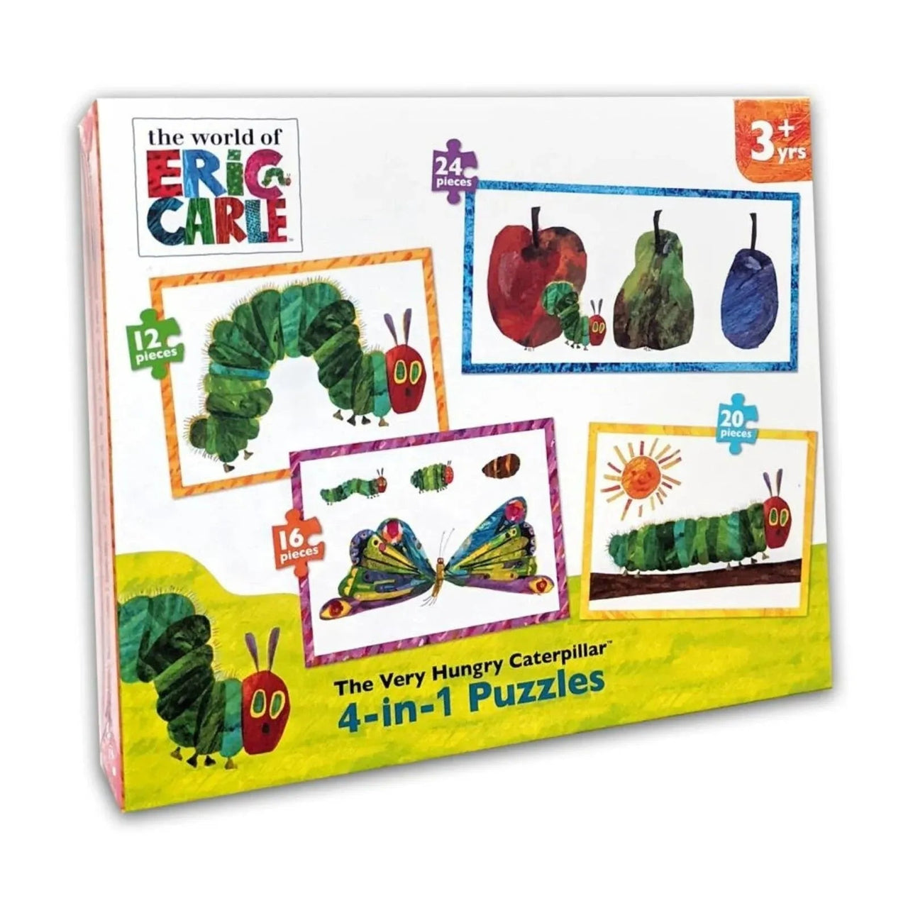 World Of Eric Carle The Very Hungry Caterpillar 4 - in - 1 Puzzles - Miu Mau Collectibles