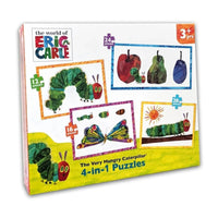 World Of Eric Carle The Very Hungry Caterpillar 4 - in - 1 Puzzles - Miu Mau Collectibles