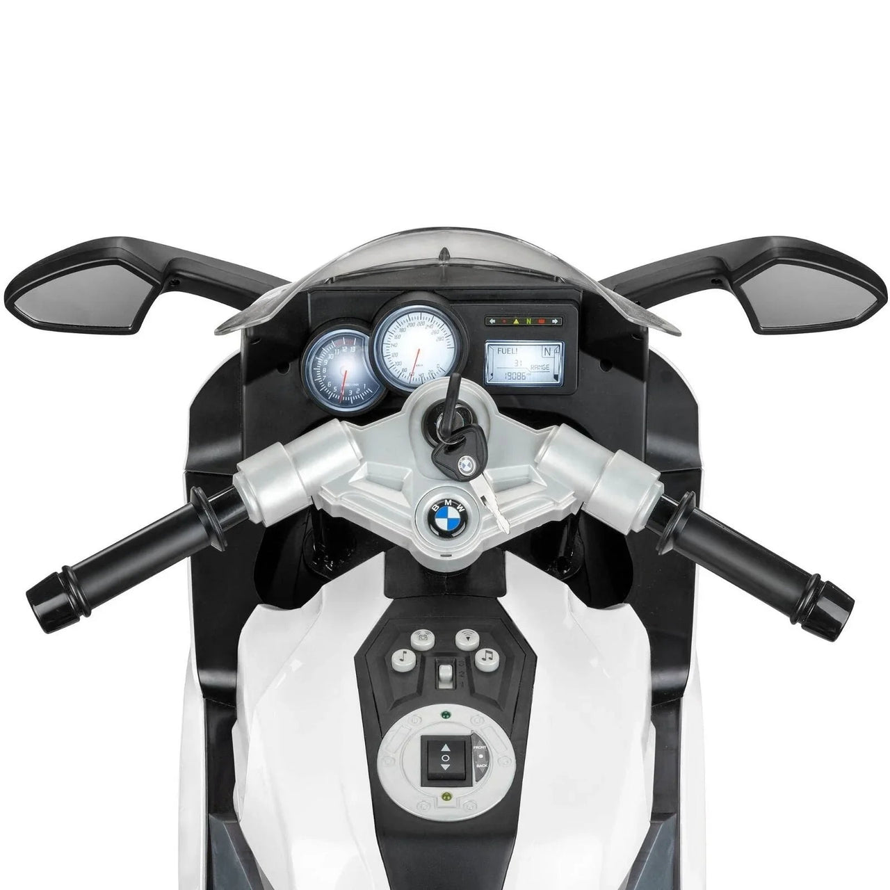 Xootz BMW Bike Electric Ride On - White - Miu Mau Collectibles