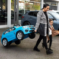 Xootz BMW X5 12V Electric Ride On with Lithium Battery - Blue - Miu Mau Collectibles