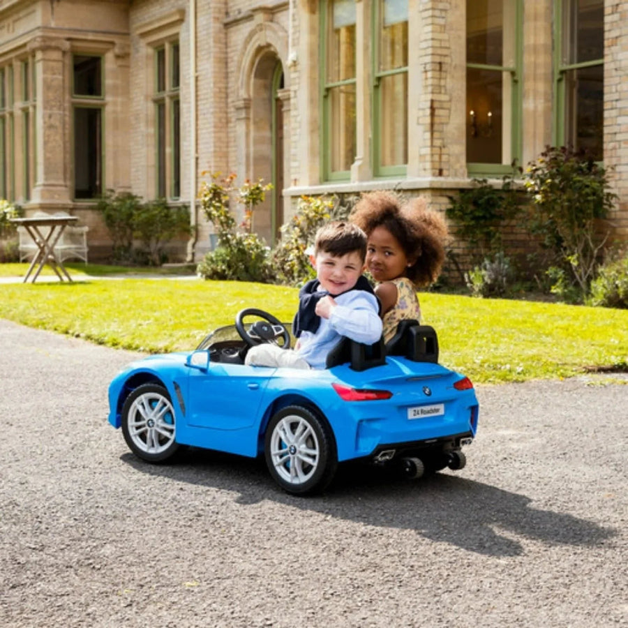 Xootz BMW Z4 12V Electric Ride On with Lithium Battery - Blue - Miu Mau Collectibles
