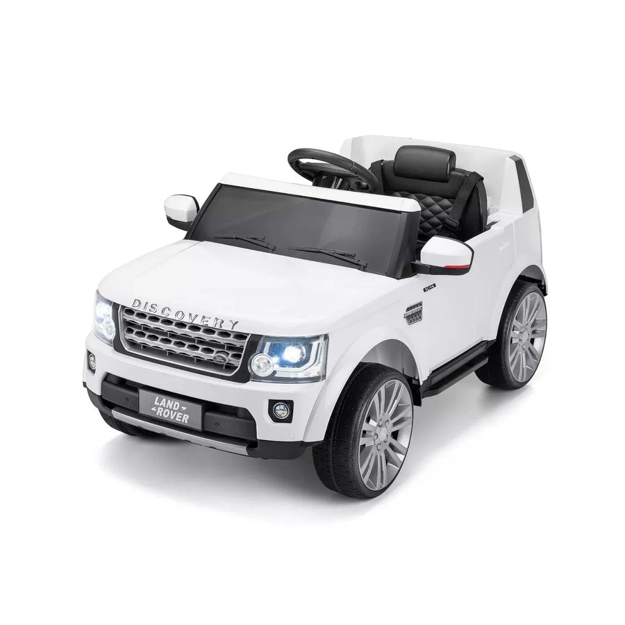 Xootz Land Rover Discovery 12V Ride On Lithium - White - Miu Mau Collectibles