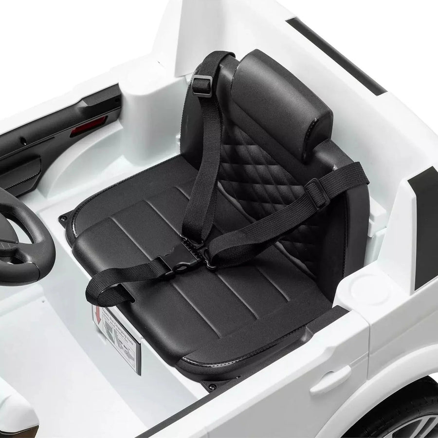 Xootz Land Rover Discovery 12V Ride On Lithium - White - Miu Mau Collectibles