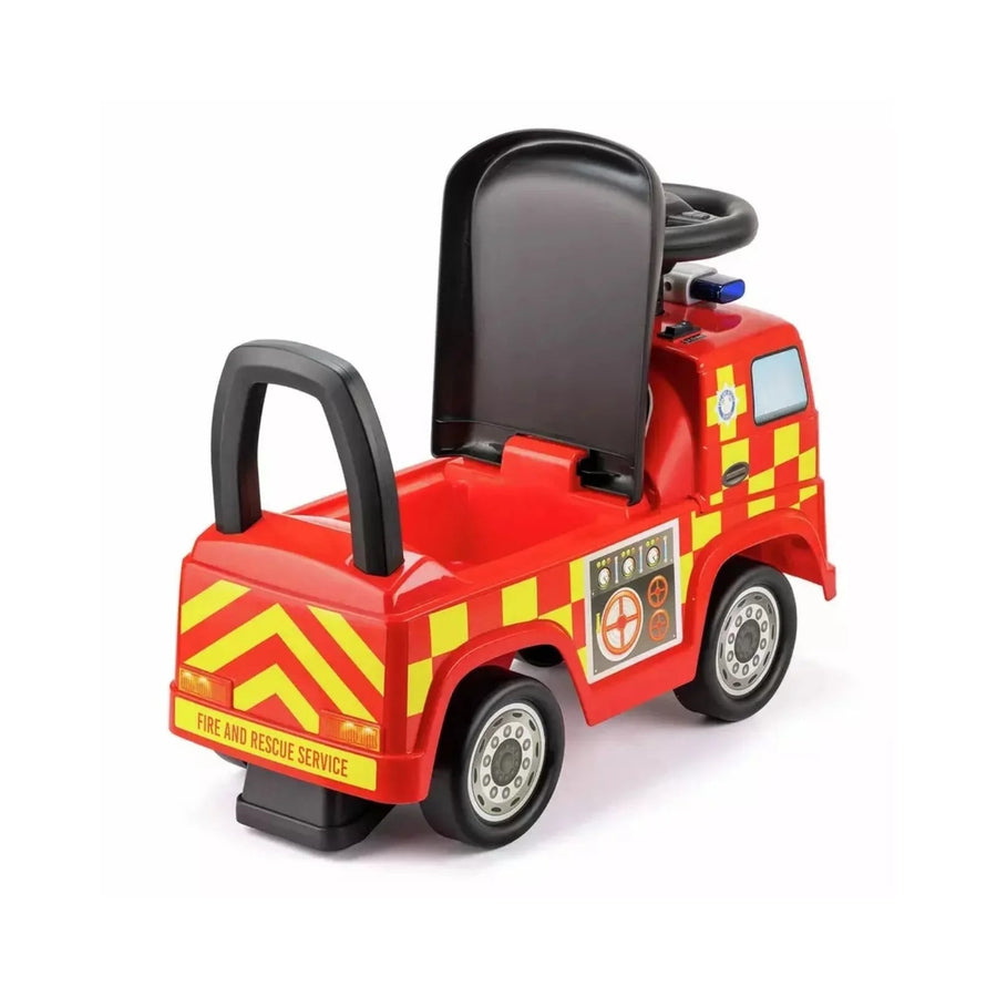 Xootz Mercedes - Benz Fire Engine Foot - to - Floor Ride On - Red - Miu Mau Collectibles