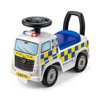 Xootz Mercedes - Benz Police Foot - to - Floor Ride On - White - Miu Mau Collectibles