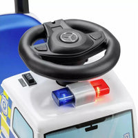 Xootz Mercedes - Benz Police Foot - to - Floor Ride On - White - Miu Mau Collectibles