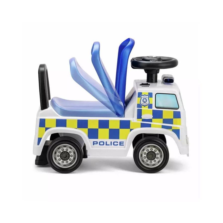 Xootz Mercedes - Benz Police Foot - to - Floor Ride On - White - Miu Mau Collectibles