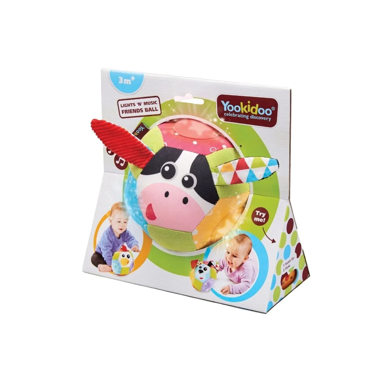 Yookidoo Light N Music Friends Ball - Miu Mau Baby & Kids Store